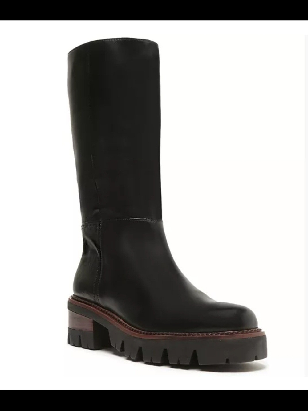 Arezzo Women's Bailey Mid Tractor Boots